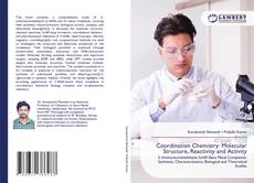 Обложка Coordination Chemistry: Molecular Structure, Reactivity and Activity