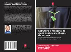 Couverture de Estrutura e resposta de cinco espécies lenhosas da savana