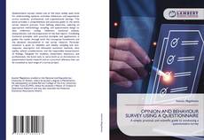 Couverture de OPINION AND BEHAVIOUR SURVEY USING A QUESTIONNAIRE