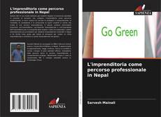Portada del libro de L'imprenditoria come percorso professionale in Nepal
