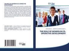 Обложка THE ROLE OF WOMEN IN CO-OPERATIVE DEVELOPMENT