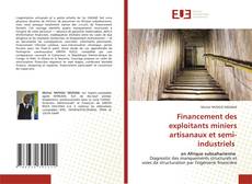 Financement des exploitants miniers artisanaux et semi-industriels kitap kapağı