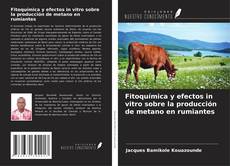 Capa do livro de Fitoquímica y efectos in vitro sobre la producción de metano en rumiantes 