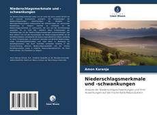 Portada del libro de Niederschlagsmerkmale und -schwankungen