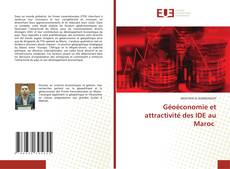 Capa do livro de Géoéconomie et attractivité des IDE au Maroc 