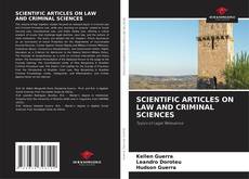 SCIENTIFIC ARTICLES ON LAW AND CRIMINAL SCIENCES的封面