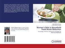 Portada del libro de Women’s Role in Household Food Waste Reduction
