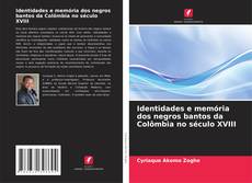 Capa do livro de Identidades e memória dos negros bantos da Colômbia no século XVIII 