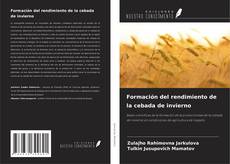 Portada del libro de Formación del rendimiento de la cebada de invierno