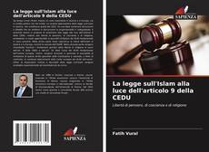 Portada del libro de La legge sull'Islam alla luce dell'articolo 9 della CEDU