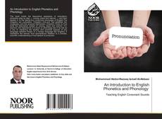 Bookcover of An Introduction to English Phonetics and Phonology
