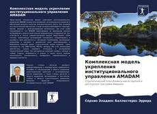 Copertina di Комплексная модель укрепления институционального управления AMADAM