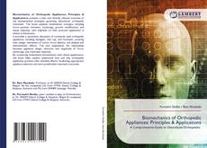 Biomechanics of Orthopedic Appliances: Principles & Applications的封面