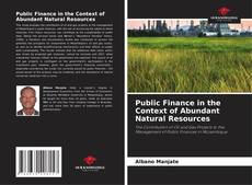 Bookcover of Public Finance in the Context of Abundant Natural Resources