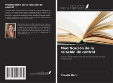 Capa do livro de Modificación de la relación de control 