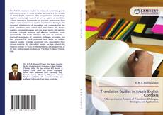 Portada del libro de Translation Studies in Arabic-English Contexts