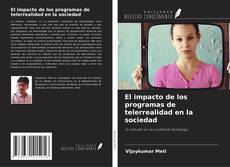 Buchcover von El impacto de los programas de telerrealidad en la sociedad