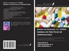 Buchcover von Doctor en Farmacia. II.º CURSO MANUAL DE PRÁCTICAS DE FARMACOLOGÍA