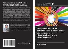 Comparación de la satisfacción laboral entre profesores con discapacidad y sin discapacidad kitap kapağı