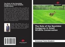 Buchcover von The Role of the Bamiléké Hedgerow in Small Wildlife Conservation