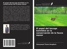 Обложка El papel del bocage bamiléké en la conservación de la fauna menor