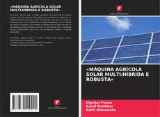 Buchcover von «MÁQUINA AGRÍCOLA SOLAR MULTI/HÍBRIDA E ROBUSTA»