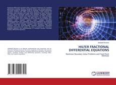 Buchcover von HILFER FRACTIONAL DIFFERENTIAL EQUATIONS