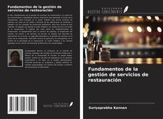 Portada del libro de Fundamentos de la gestión de servicios de restauración