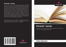 Обложка Parents’ words