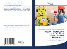 MULOQOT TRENINGLARI ASOSIDA SHAXS TOLERANTLIGINI SHAKLLANTIRISH kitap kapağı