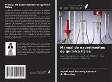 Обложка Manual de experimentos de química física