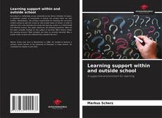 Couverture de Learning support within and outside school
