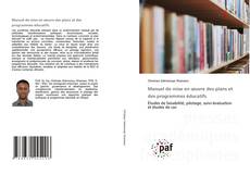 Bookcover of Manuel de mise en œuvre des plans et des programmes éducatifs