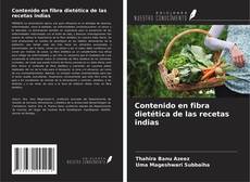 Contenido en fibra dietética de las recetas indias的封面