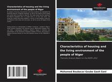 Buchcover von Characteristics of housing and the living environment of the people of Niger