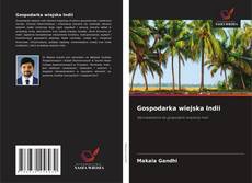 Portada del libro de Gospodarka wiejska Indii
