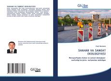 Portada del libro de SHAHAR VA SANOAT EKOLOGIYASI