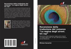 Borítókép a  Recensione della traduzione del romanzo “La regina degli aironi. Un rap” - hoz