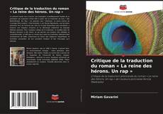 Bookcover of Critique de la traduction du roman « La reine des hérons. Un rap »