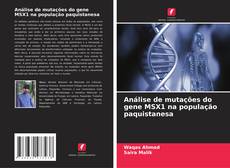 Couverture de Análise de mutações do gene MSX1 na população paquistanesa