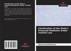 Bookcover of Clarification of the State’s Financial Relations Under Turkish Law