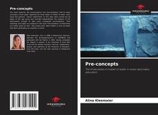Couverture de Pre-concepts