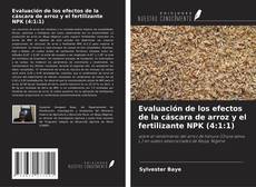 Bookcover of Evaluación de los efectos de la cáscara de arroz y el fertilizante NPK (4:1:1)