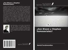 Capa do livro de ¿Son Bloom y Stephen homosociales? 