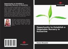 Bookcover of Opportunity to Establish a Vegetable Nursery in Kasserine