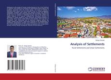 Analysis of Settlements kitap kapağı