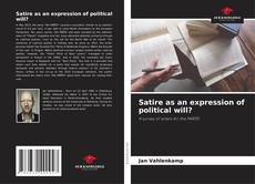 Couverture de Satire as an expression of political will?