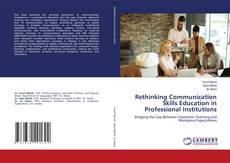 Buchcover von Rethinking Communication Skills Education in Professional Institutions