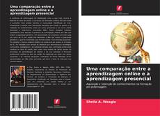 Capa do livro de Uma comparação entre a aprendizagem online e a aprendizagem presencial 