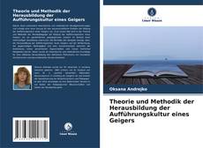 Bookcover of Theorie und Methodik der Herausbildung der Aufführungskultur eines Geigers